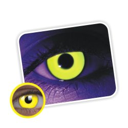 Lentes contacto UV Glow Neón Magic Brilla Disco
