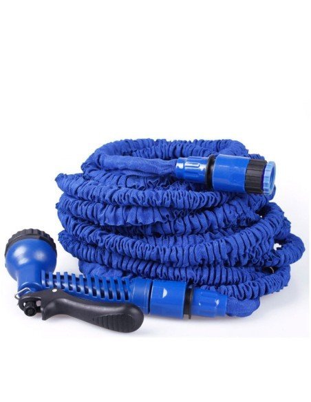 Manguera Retráctil X Hose de 15 mts con Pistola de 7 funciones