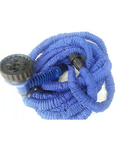 Manguera Retráctil X Hose de 15 mts con Pistola de 7 funciones