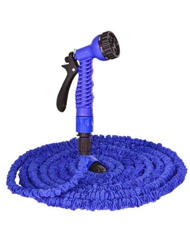 Manguera Retráctil X Hose de 22.5 mts con Pistola de 7 funciones