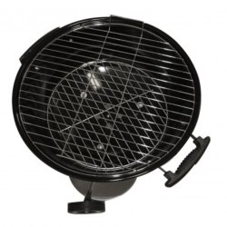 Parrilla Carbon Esmaltada Grande con Ruedas, Tapa y Reloj de Temperatura ideal para camping BBQ