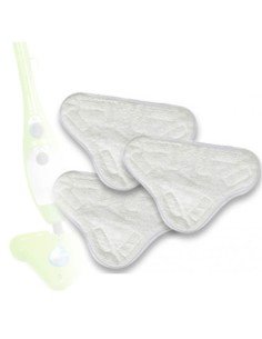 Repuesto 3 en 1 para la mopa de vapor Almohadillas 3 paños microfibra