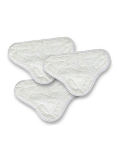 Repuesto 3 en 1 para la mopa de vapor Almohadillas 3 paños microfibra
