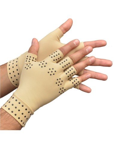 Guantes magnéticos de compresión masaje para la artritis