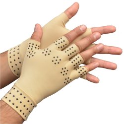Guantes magnéticos de compresión masaje para la artritis