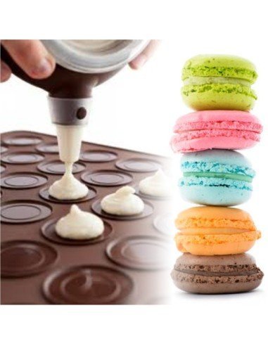 Molde para Macarrones Franceses o Galletas con Dosificador