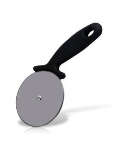 Cortador Circular de Pizza en acero Inoxidable, corta y porciona fácil 2