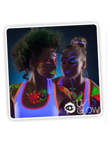 Pintura i-glow Neón para el Cuerpo glow Body fluorescente brilla Neón