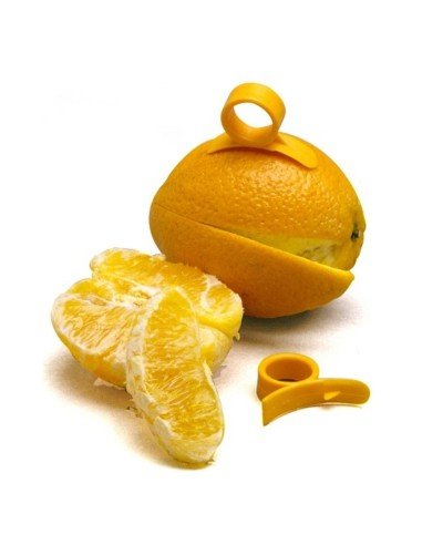 Pelador de la piel y Rebanador de Naranja y cítricos, corta y porciona