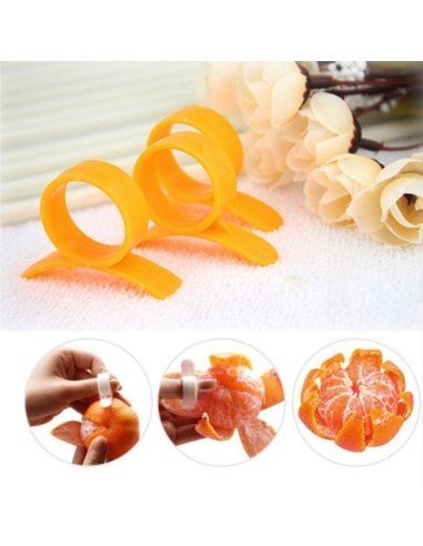 Pelador de la piel y Rebanador de Naranja y cítricos, corta y porciona