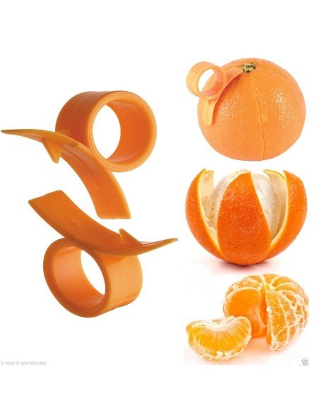 Pelador de la piel y Rebanador de Naranja y cítricos, corta y porciona