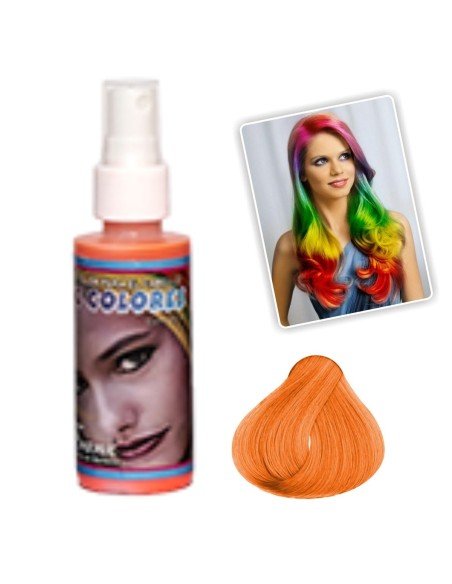 Tintura en Laca Temporal en Colores para Cabello y Mechas Spray Color