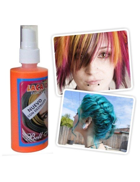 Tintura en Laca Temporal en Colores para Cabello y Mechas Spray Color Tintura en Laca Temporal en Colores para Cabello y Mechas Spray Color