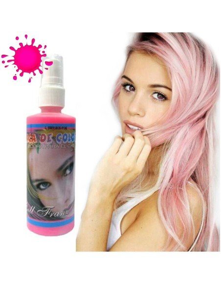 Tintura en Laca Temporal en Colores para Cabello y Mechas Spray Color Tintura en Laca Temporal en Colores para Cabello y Mechas Spray Color