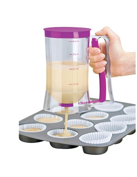 Dosificador de pancakes embudo dispensador de cocina y pastelería