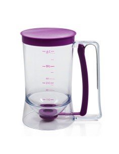 Dosificador de pancakes embudo dispensador de cocina y pastelería 2