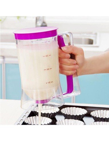 Dosificador de pancakes embudo dispensador de cocina y pastelería
