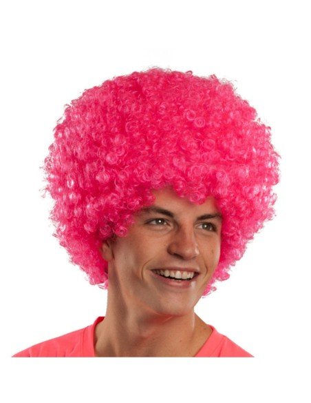 Pelucas Afro de fantasía en colores para Halloween