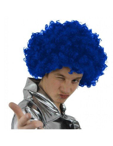 Pelucas Afro de fantasía en colores para Halloween