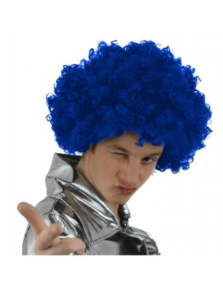 Pelucas Afro de fantasía en colores para Halloween