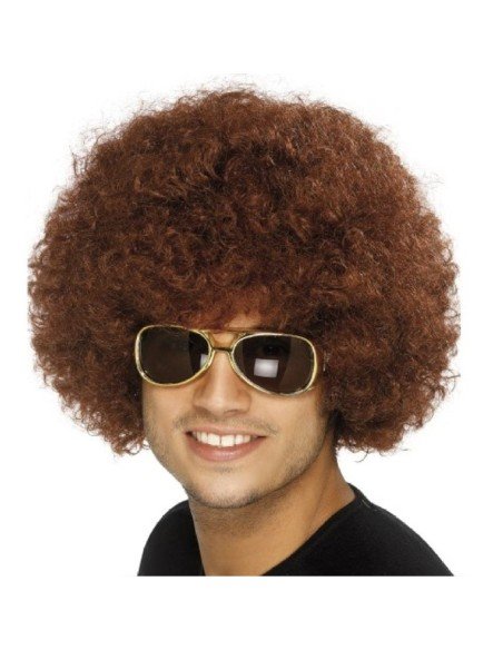 Pelucas Afro de fantasía en colores para Halloween