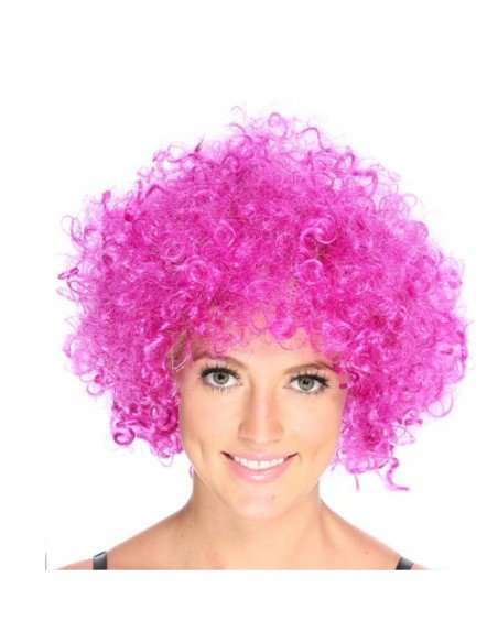 Pelucas Afro de fantasía en colores para Halloween