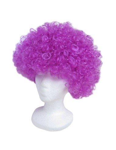 Pelucas Afro de fantasía en colores para Halloween
