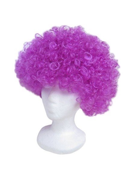 Pelucas Afro de fantasía en colores para Halloween