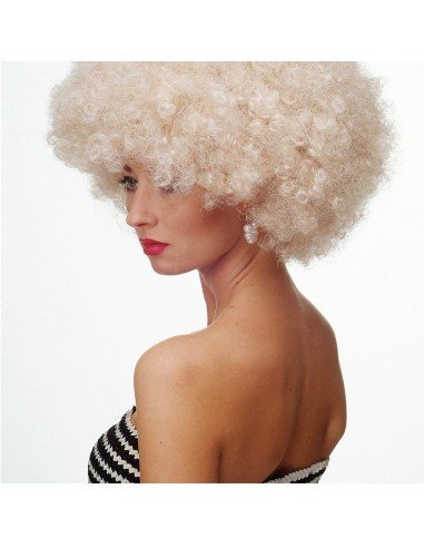 Pelucas Afro de fantasía en colores para Halloween