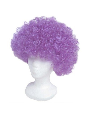 Pelucas Afro de fantasía en colores para Halloween