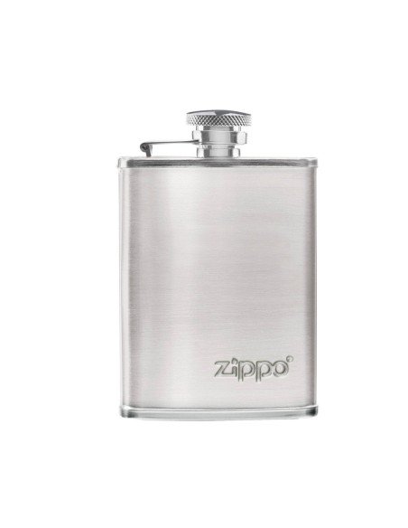 Licorera en Acero Zippo con tapa de seguridad Elegante 3oz