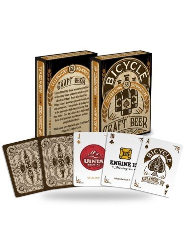 Juego de Cartas Craft Beer Playing Cards Baraja Pocker importadas