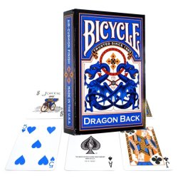 Juego de Cartas Dragon Back Blue Cards Baraja Pocker importadas