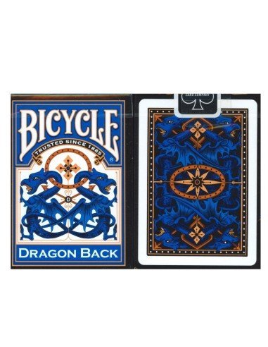 Juego de Cartas Dragon Back Blue Cards Baraja Pocker importadas