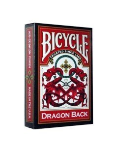 Juego de Cartas Dragon Back Red Cards Baraja Pocker importadas