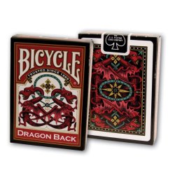 Juego de Cartas Dragon Back Red Cards Baraja Pocker importadas