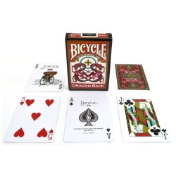Juego de Cartas Dragon Back Red Cards Baraja Pocker importadas