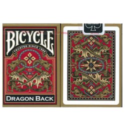 Juego de Cartas Dragon Back Gold Cards Baraja Pocker importadas