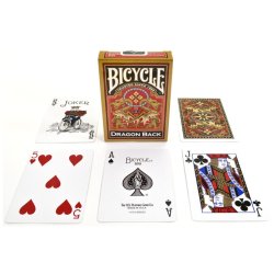 Juego de Cartas Dragon Back Gold Cards Baraja Pocker importadas