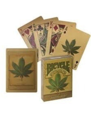 Juego de Cartas Hoja Hemp Cards Baraja Pocker importadas