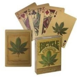 Juego de Cartas Hoja Hemp Cards Baraja Pocker importadas
