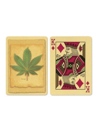 Juego de Cartas Hoja Hemp Cards Baraja Pocker importadas