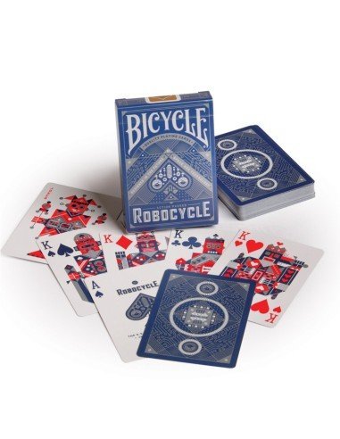 Juego de Cartas Robocycle Blue Playing Cards Baraja Pocker importadas