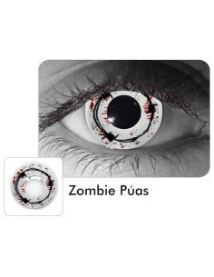 Lentes Crazy Zombie Púas Sangre Halloween