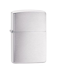 Encendedor Zippo Classics - Brush Chrome - Plateado