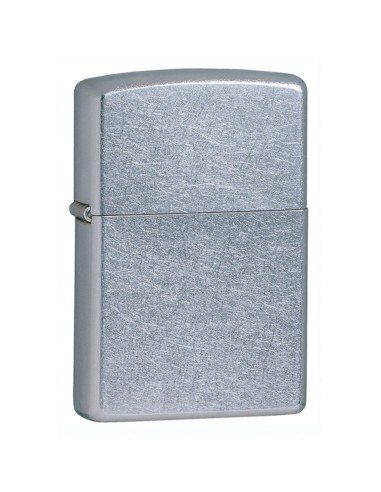 Encendedor Zippo Classics - Regular Street Chrome - Plateado