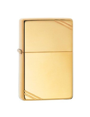 Encendedor Zippo Classics - Vintage Brass - Dorado