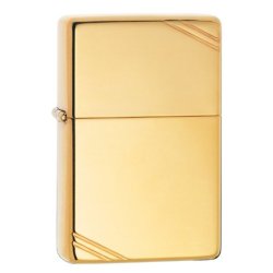Encendedor Zippo Classics - Vintage Brass - Dorado