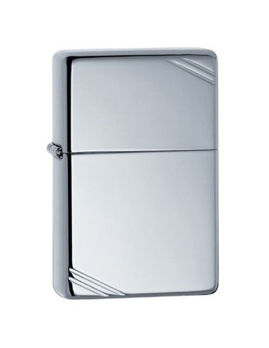Encendedor Zippo Classics - Vintage Chrome - plateado.