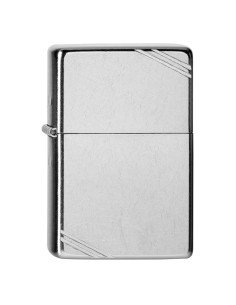 Encendedor Zippo Classics Vintage Street Chrome - Plateado